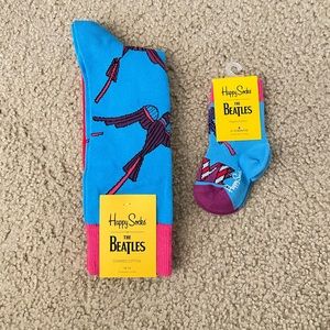 HAPPY SOCKS x The Beatles NWT casual dress socks